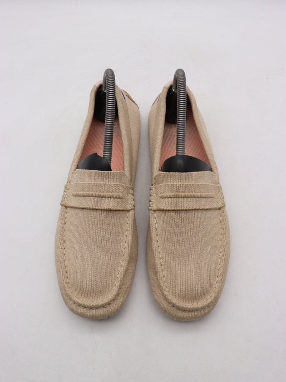 Rothy's The Daily Driver Loafers Women's Size 10 Beige Slip On Shoes - Picture 2 of 11